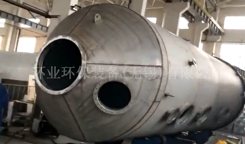浙江熱電廠不銹鋼脫硫吸收塔的工作原理