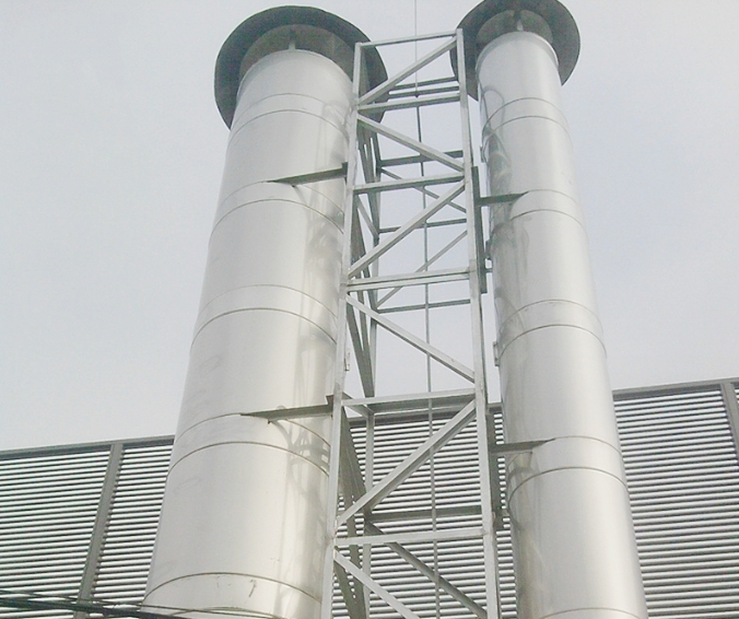 浙江工業(yè)不銹鋼煙囪組裝與安裝方式