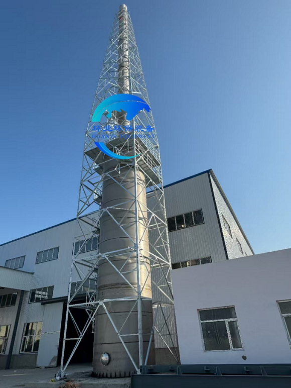 上海不銹鋼噴淋塔在工業廢氣治理中的作用